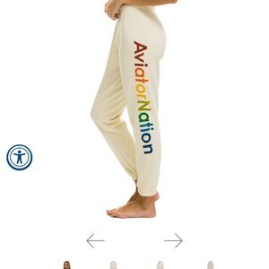 Aviator nation: extra small sweatpants